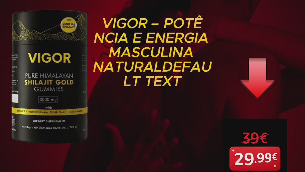 Shilajit Premium Gold — Energia Natural, Vitalidade Sexual e Desempenho Físico